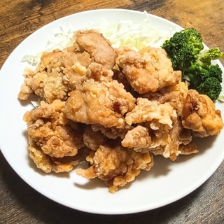 今日は唐揚げ！！ダシダで唐揚げ♫